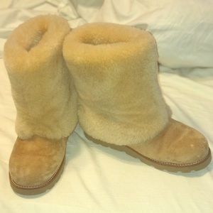 UGG Australia fold over boots